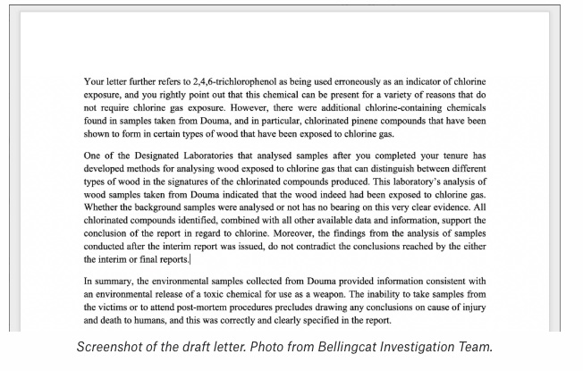 3) the  @opcw and  @bellingcat appear to be suggesting that the leaked letter effectively refutes all issues and concerns raised about the OPCW's investigation of the alleged attack in Douma.  @MaxBlumenthal  @aaronjmate  https://www.bellingcat.com/news/mena/2020/10/26/unpublished-opcw-douma-correspondence-raises-doubts-about-transparency-of-opcw-leaks-promoters/