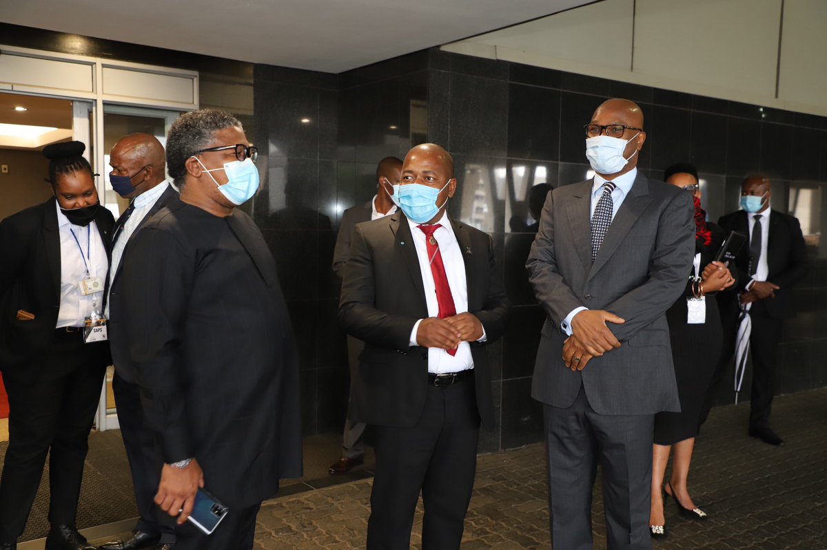 mzwandileMasina's tweet photo. We are graced by the presence of His Excellency, President @CyrilRamaphosa today as we commemorate the birthday of the longest serving President of @MYANC, Oliver Reginald Tambo. Welcome to Africa’s first Aerotropolis City Mr President ✈️ https://t.co/LaUoXaHfFM