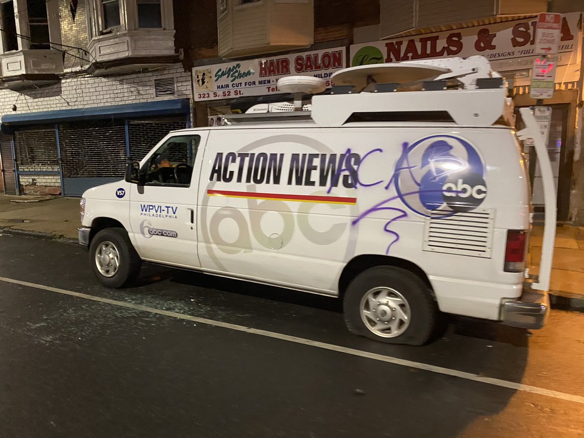 ABC trying to kiss ass because the rioters destroyed their van earlier in the night. Don’t bow to the mob. Brutal.
