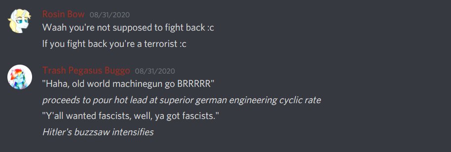 Buggo has both openly admitted to being mentally unwell AND that participating in online political discourse worsens his mental state. His relationship with Etherium acts as a negative feedback loop where they radicalize each other through right-wing ragebait.