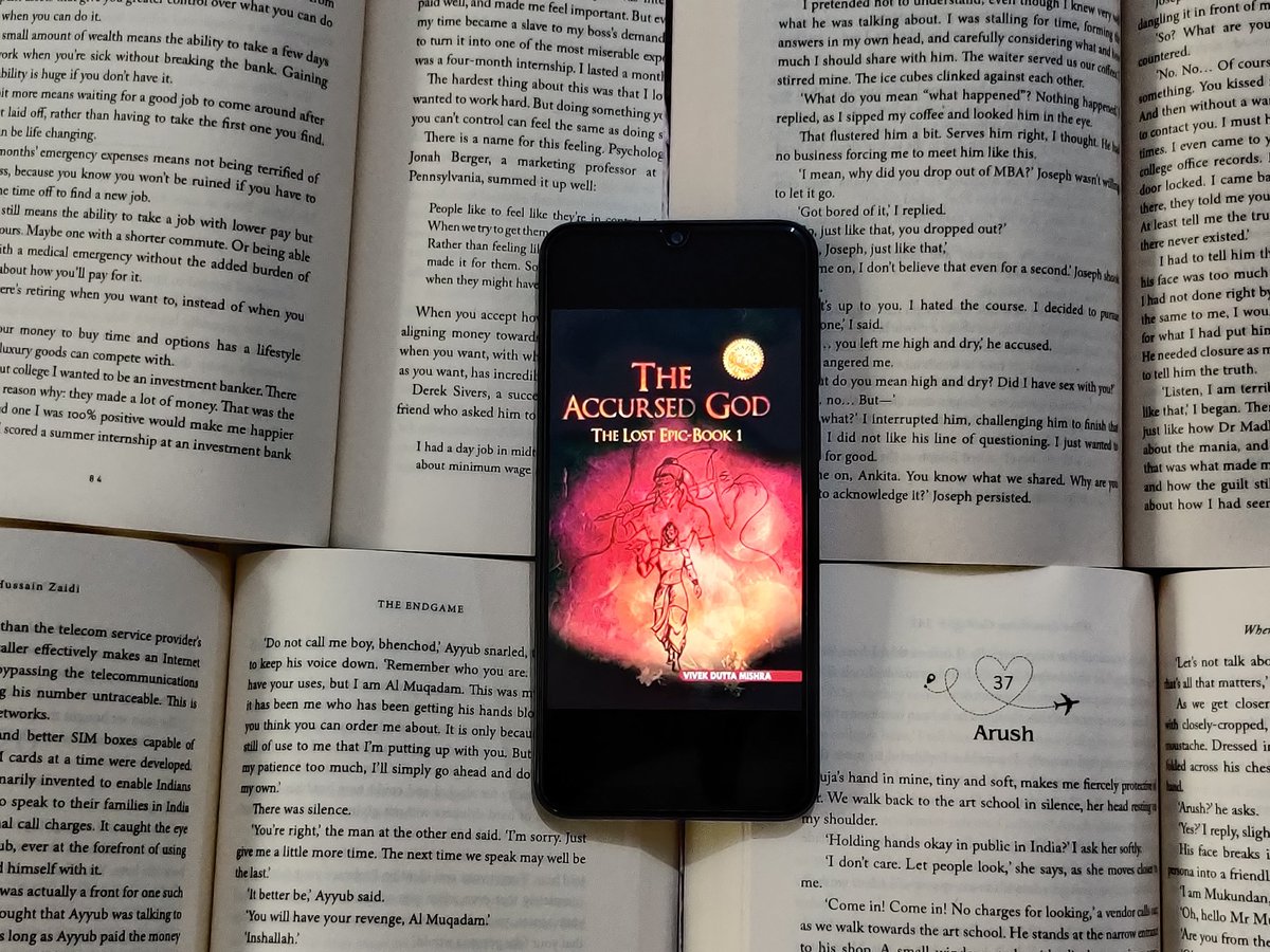 WritingBuddha's tweet image. The Accursed God: The Lost Epic by Vivek Dutta Mishra (#BookReview: 4*/5) !!!

writingbuddha.com/2020/10/the-ac…
.
#39thBookof2020
.
#Target52
.
#44thWeekof2020