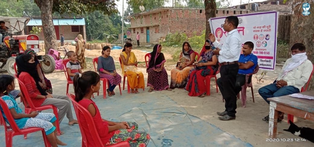 PANI_India's tweet photo. #MissionShakti awareness camp orienting masses over concept and government provisions to prevent girls/women from abuse and #DomesticViolence was recently held in #ambedkarnagar within our 'Child Centred Community Development Program' (CCCDP) in association with @Plan_India . https://t.co/8ryagoeO67