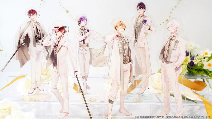 【SKiT Dolce】\好評予約受付中/

『DIABOLIK LOVERS』より、
 新規描き下ろし「Masquerade Jewel」イラストを使用したくじのご登場♪

アクリルフィギュアスタンドやセリフ入り色紙も?
仮面を外した彼らの本性(かお)にご注目✨

詳細はこちら➡https://t.co/HXlSv3Xn63

#skitdolce 
