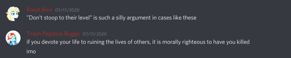 Outside of trying to keep their public appearance from looking TOO fascist, both Buggo and Etherium stoke each other's hatred. Its a toxic relationship that is actively hurting both of them. I'm afraid it will lead to violence due to Buggo being extremely unstable.