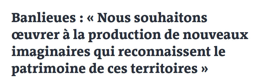 Monincroyable93's tweet photo. [#BANLIEUE] Et si la banlieue devenait "capitale" ? Avec quelques banlieusard.e.s, acteurs de la culture, de l'éducation populaire, journalistes, élu.e.s, nous signons cette tribune pour que la banlieue devienne capitale européenne de la culture en 2028. 
https://t.co/YvlQIYRLVt https://t.co/UNwnFOeBtb