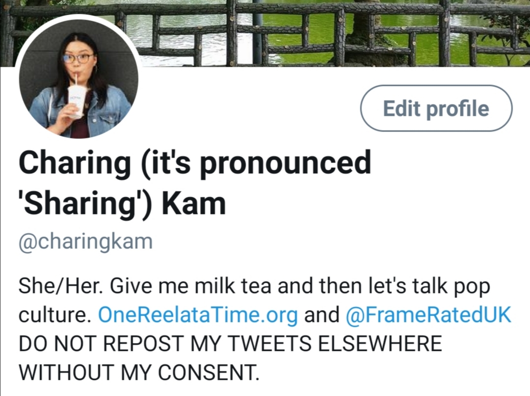 Charing (it's pronounced 'Sharing') Kam tweet media