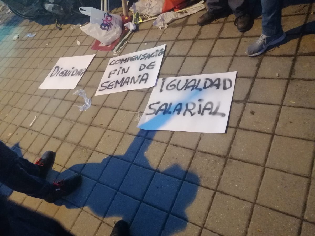 Éxito en el primer día de huelga en Persan. ¡En defensa de la igualdad salarial y la Conciliación familiar!