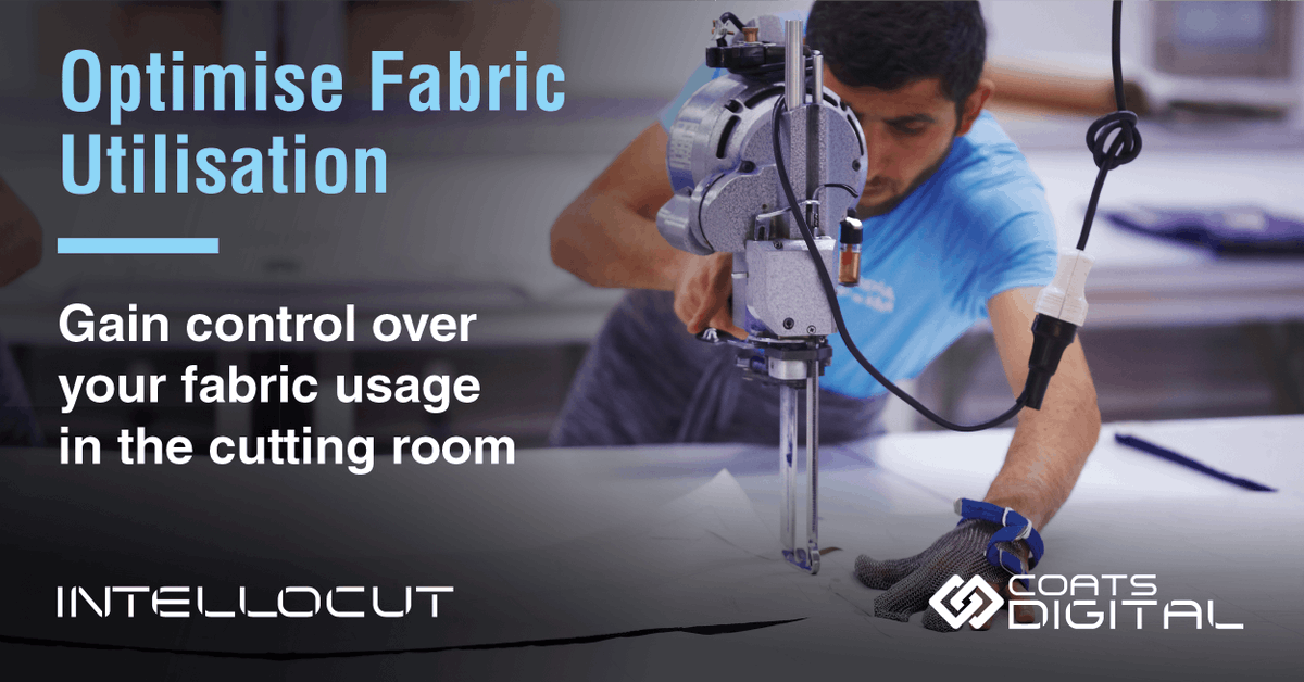 CoatsDigital's tweet photo. IntelloCut optimises the processes of cutplan , lay plan and allocation, end bit usage and management, tracking and reporting.
Find out more - https://t.co/kkmKDgsQuO
#coatsdigital #intellocut #cuttingtool #fabrictracking #fabriccutting #cutplan #automation #apparelcutting https://t.co/njKafbpBPX