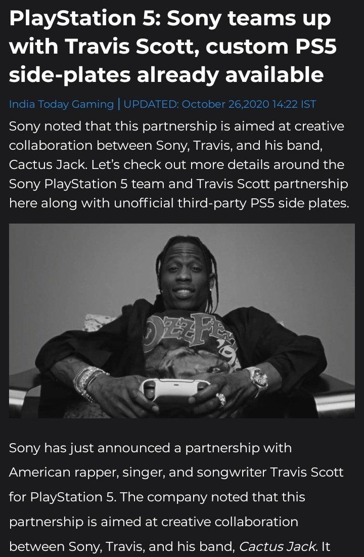 cactus jack ps5 collab