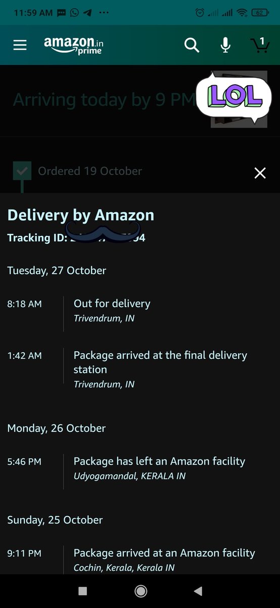 abheeshrajan's tweet photo. Dear @amazonIN  It should be Trivandrum or Thiruvananthapuram not Trivendrum @ShashiTharoor https://t.co/lv70qHrqLF