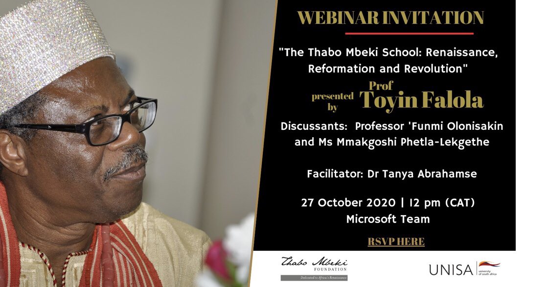 TMFoundation_'s tweet photo. The #TMSchool will be hosting a Webinar on the 27th October 2020 at 12:00 CAT. Reflecting on some of the School’s  Course Offerings, the Webinar will be discussing Renaissance, Reformation and Revolution

To join in discussions follow link: 
https://t.co/X7BqlHm88W https://t.co/KcxxEBOeGA