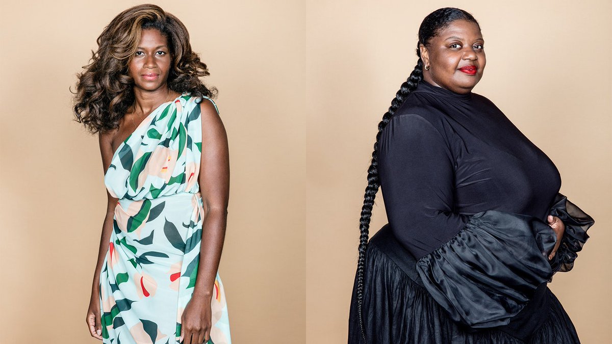 VogueRunway's tweet photo. Of the many designers who received grants from the #CVFFACommonThread this year, Fe Noel, Sukeina, and Studio 189 stood out for their distinctive points of view. https://t.co/nj2m8tGkBF https://t.co/WJcyZBZDfD