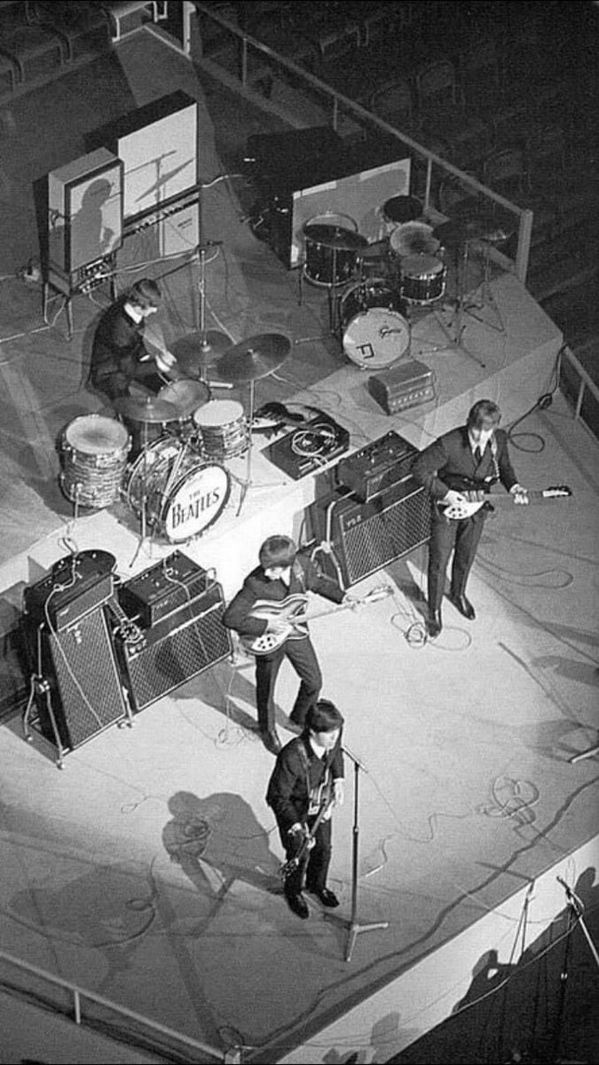 theAusBeatlez's tweet photo. Great view! 

#beatles #thebeatles #band #music #live #show #concert #repost #guitar #bass #drums #amps #vox #hofner #rickenbacker #view #topview #stageshot #instagood #instagram #instatop #instamusic https://t.co/GZWyUxXHm6