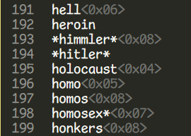 Katy_Mayy's tweet photo. How do you get banned from Kingdom Hearts Melody of Memories? Simple, by using one of the words in the banned word list!!! Maybe it'll have a chat feature, who knows. 
Many lewd phrases and drug names are banned, as well as the word honkers. https://t.co/iDi0EnpPUV