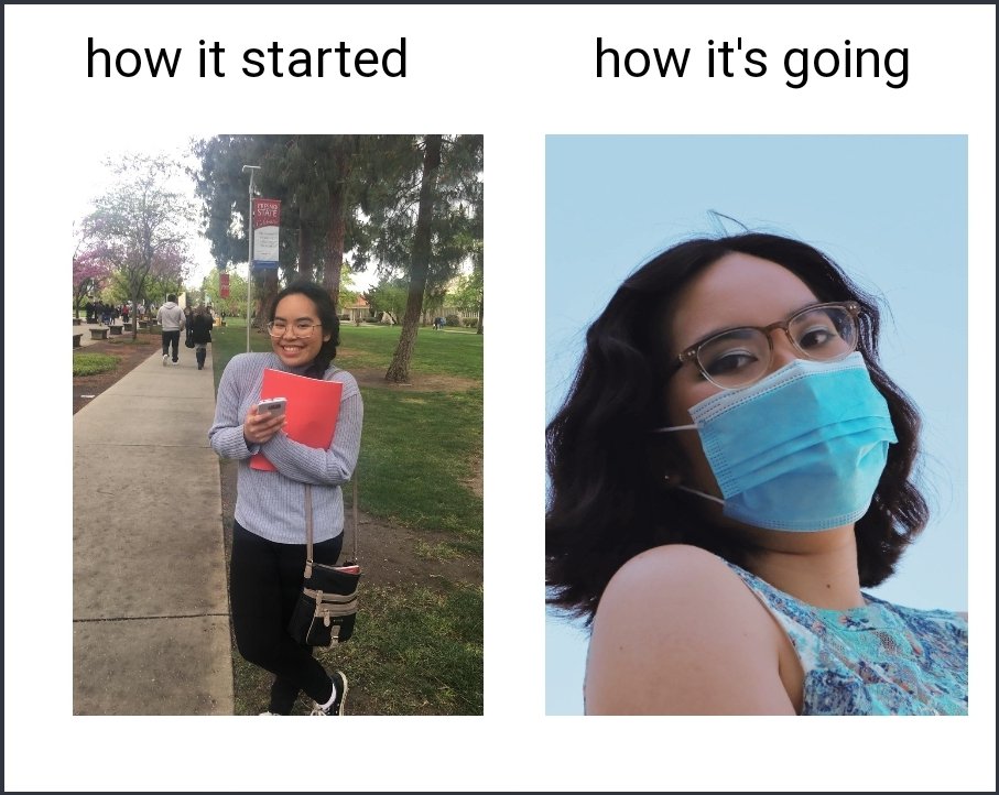 abby_de_castro's tweet image. Me in the beginning my first year at Fresno State vs. Me during my last. #PRDogs