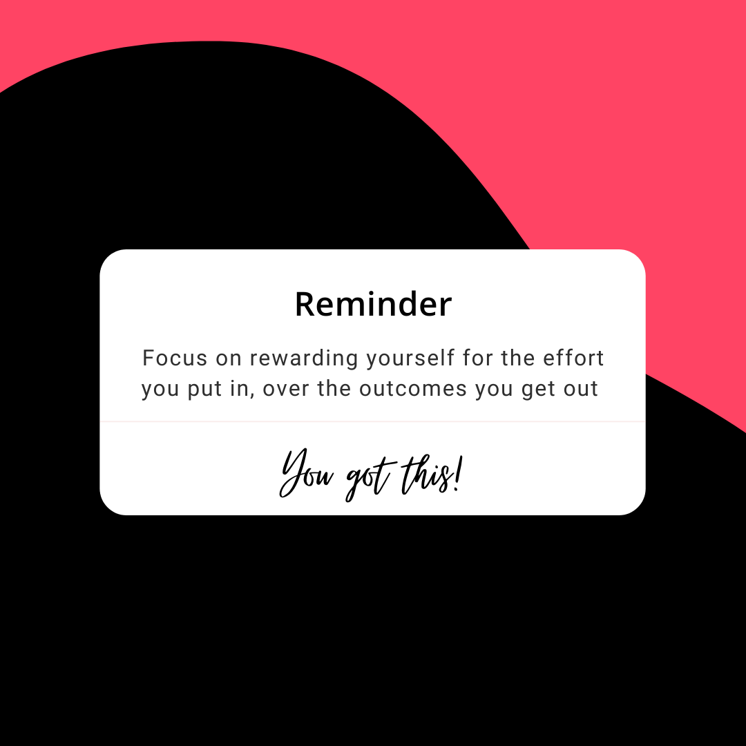 ✅ Stop thinking there is only one result that counts
✅ Start rewarding the effort you put into your life and goals
✅ Make life simpler, easier and more enjoyable by doing so

Hit me in the comments below with one thing you're proud of that you've achieved in the last 7 days?