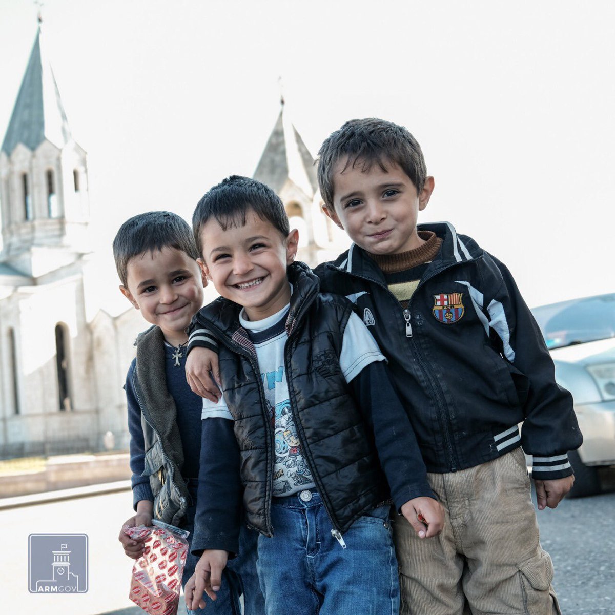 We are with you near and far 💪 🇦🇲
Your smile will give all the Diaspora an additional reason to continue our march, donation, protest and fight for the free and independent #Artsakh - #Karabakh

Wake up world;
These kids deserve peace. 
Save their lives and #RecognizeArtsakh