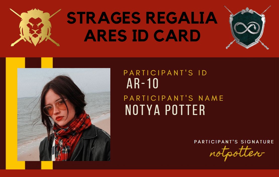 notya1304's tweet photo. ✨Ares ID ✨
This is my Ares ID Card for Strages Regalia. Where's yours👀?
Creds to @vxxynne
#ARESJAYA
#ARESWINS
#ARESPRIDE https://t.co/2LNsYZLQj2