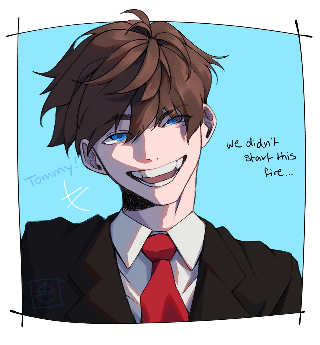 images Tubbo Fanart President b0ats on twitter evil tubbo cause yea