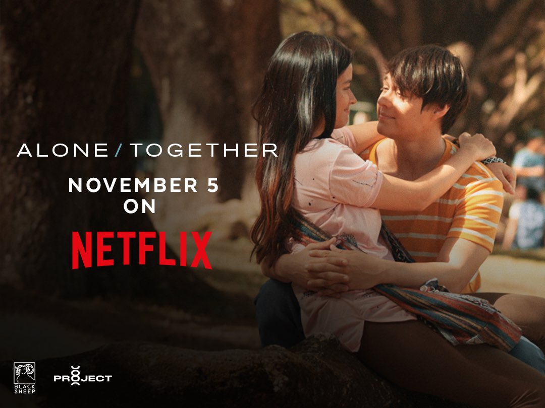 Black_SheepPH's tweet photo. finally, a good reason to say “tangina” for once.

Alone/Together is coming to Netflix next week, November 5th 🖤 @tonetjadaone @lizasoberano @itsenriquegil https://t.co/QVLKjHQFmT