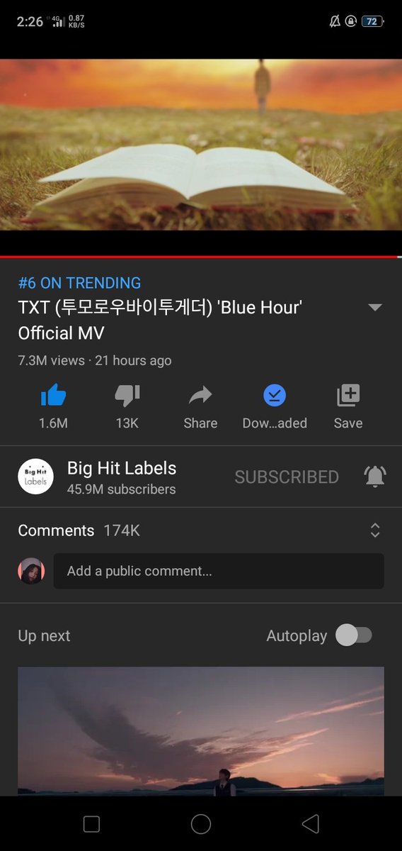 dailycbg's tweet photo. @TXTSTREAMING @TXT_members @TXT_bighit STREAM!!
#BlueHourMV
#BlueHourOutNow
@TXT_members @TXT_bighit https://t.co/mgiqZ9OWxb