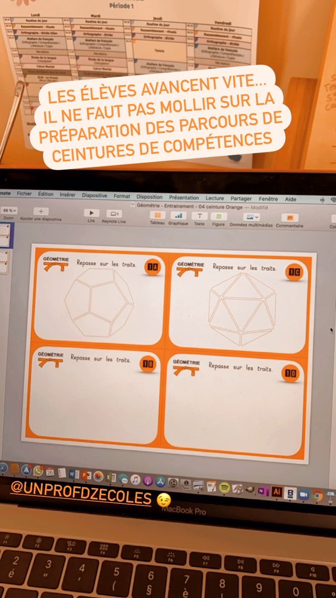 Ceinture aux couleurs de l’automne... les élèves avancent vite et adorent travailler avec le dispositif des ceintures de compétence, alors on continue de préparer😊🎃 <a href="/c2cEdu/">Nos ceintures de compétences 2.0</a>