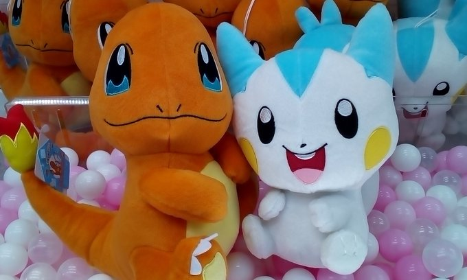 Tac Koriyama Pa Twitter クレーンゲーム ポケットモンスター しっぽみてみて でっかいぬいぐるみ ヒトカゲ パチリス 入荷しました ポケットモンスター ポケモン ヒトカゲ パチリス Tac郡山