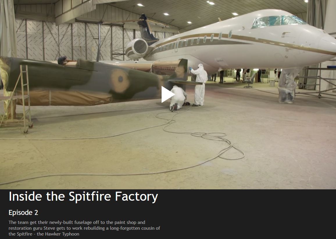 RASCompInt's tweet image. What an honor to see RAS’ paint team working on one of the few Spitfire’s. RAS are extremely proud to have been able to work on such a historic aircraft and are grateful for being a part of this fantastic restoration. How nice to see some of the few reunited with the aircraft.