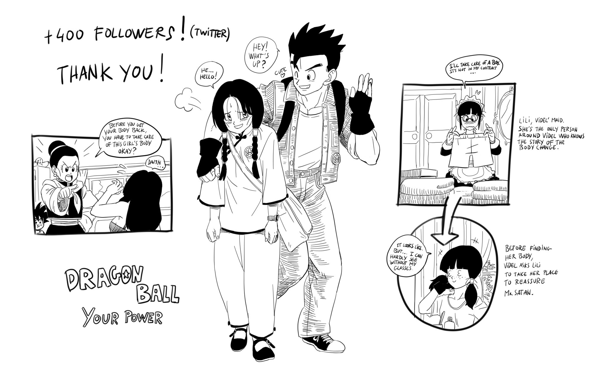 Dragon Boule on X: Hi 👋 DragonBall fanfic manga gohan videl sfw  t.coMX7xZfz6sL  X