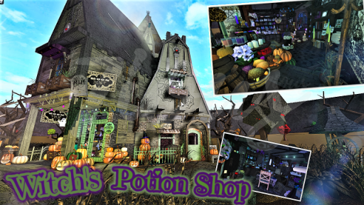 Link: youtu.be/8dr0wBw9UbE
New Halloween build 
Witch's Potion Shop Tour Video ! 🎃
#bloxburg #roblox
