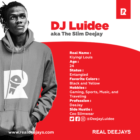 RealDeejays's tweet photo. Meet our Real DeeJay, @djay_luidee
#YoRealDj
#realdeejays https://t.co/xOaF9sqhUK