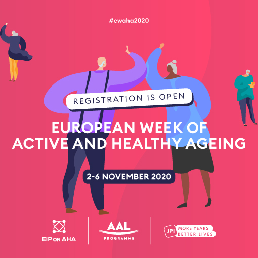 Registration for the European Week of Active &amp; Healthy Ageing organised by @EIP_AHA, @AALProgramme
&amp; <a href="/JPIMYBL/">JPI More Years, Better Lives</a> is now open! Sign up now! ec.europa.eu/eip/ageing/eve… #EWAHA2020