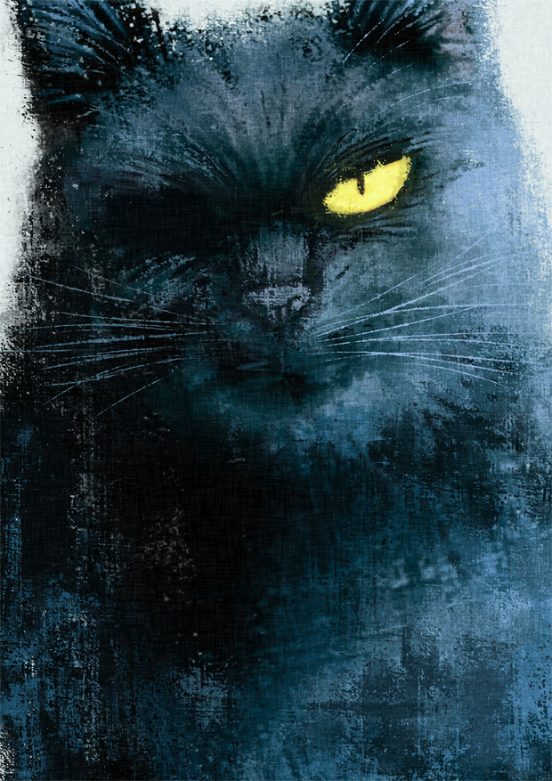 今日は黒猫の日ということで、エドガー・アラン・ポーの小説「黒猫」の