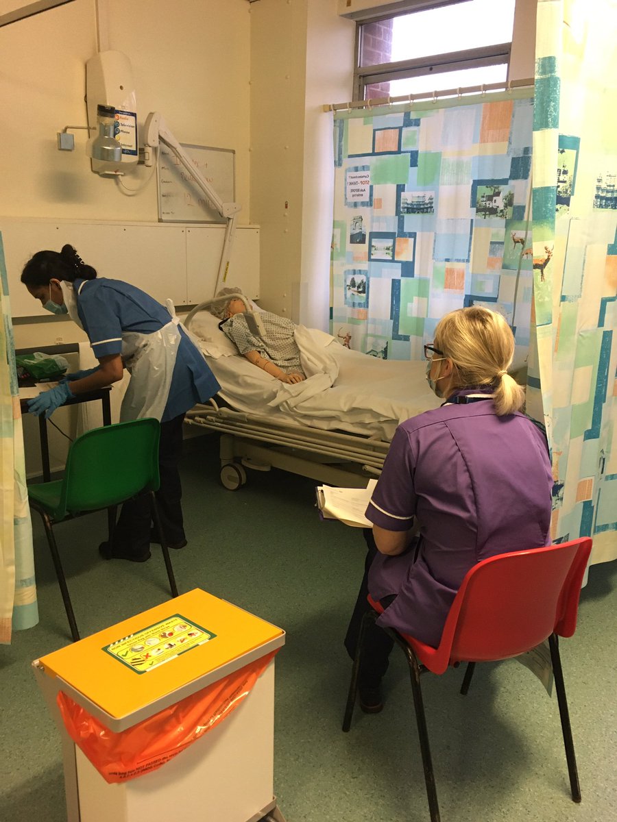 NUHPractice_Ed's tweet photo. Our mock NMC TOC is underway this morning, lots of enthusiasm to demonstrate there skills & practice under exam conditions #NMCTOC #InternationalNurses @NUHInstitute @TeamNUH https://t.co/gladcXSh1D