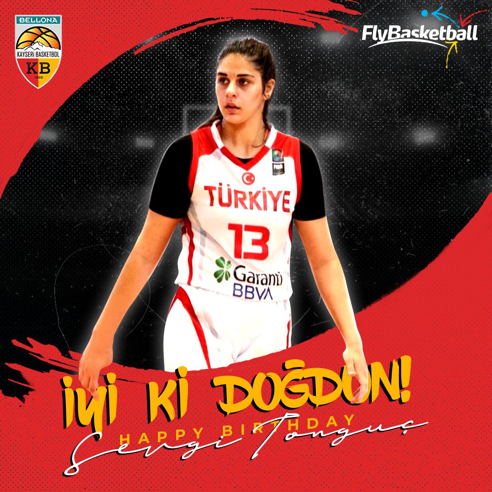 FLYBSKTBLL's tweet photo. #FlyBasketball olarak oyuncumuz Sevgi Tonguç'un doğum gününü kutlar; sağlık, başarı &amp; mutluluklar dileriz. 🎂🎁🎉 https://t.co/WQrkTfJsqS