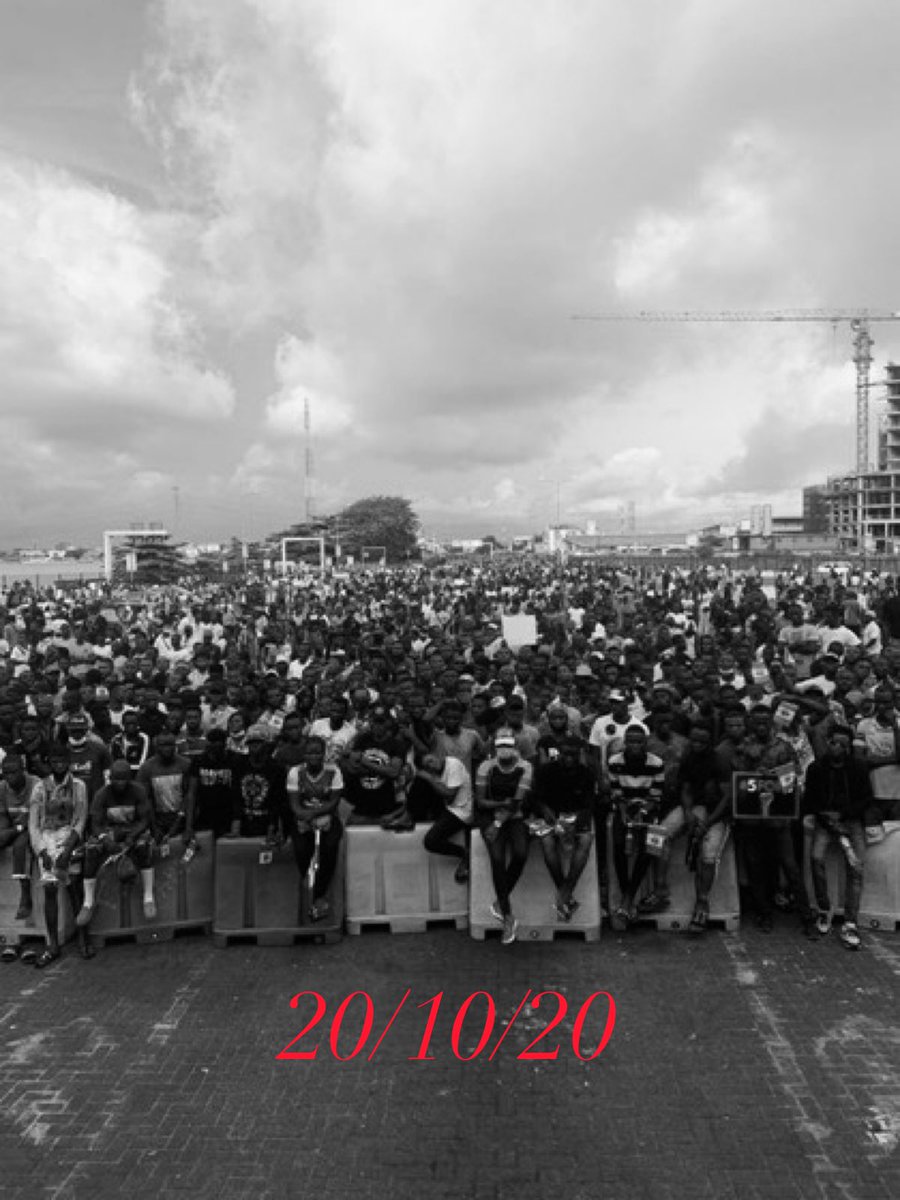 TobiGbemisola's tweet photo. Not to be forgotten. Justice shall prevail. #EndSARS 20/10/20 #BlackTuesdayNigeria https://t.co/gt0J4a0Z1O