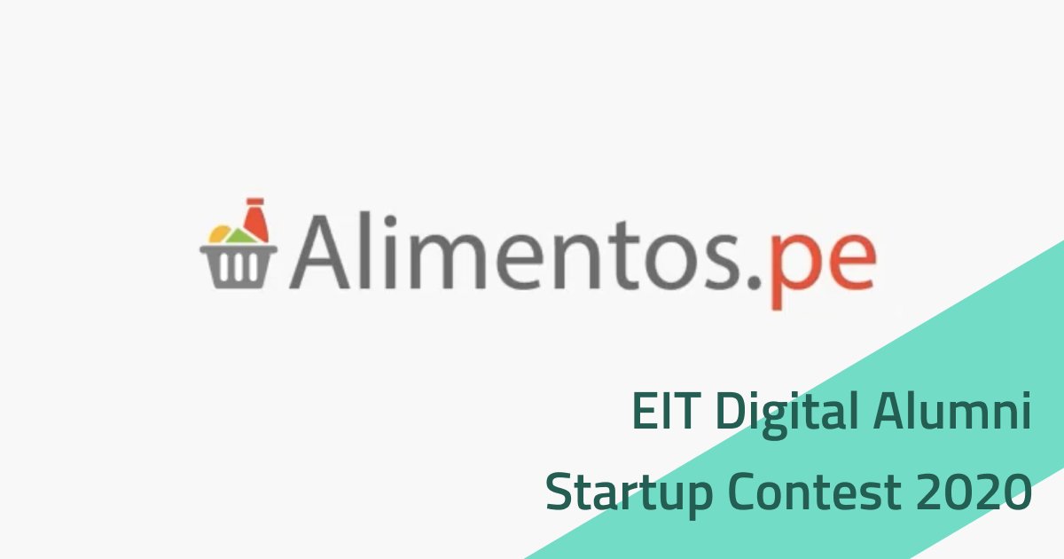 #digitalumni #StartupContest 2020 participant #Alimentos 🤩 a #location-based online #marketplace linking local grocers and #delivery drivers for a better #groceryshopping experience 🥕🥦 Watch their #pitch video 👏 https://t.co/6SnhdnGKtX
#startupfounders #EITDigital https://t.co/48b08BBMjI