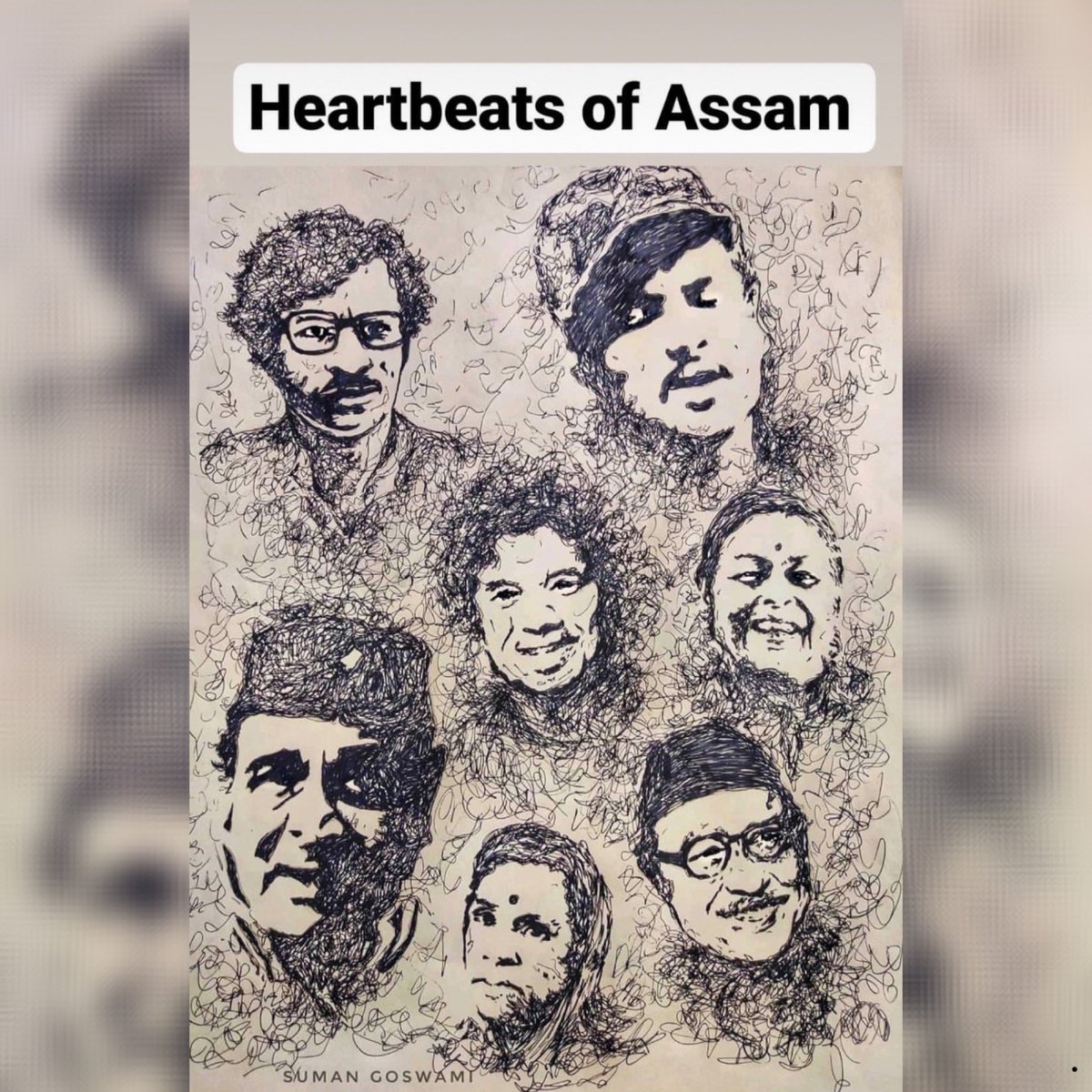 paponmusic's tweet photo. Thank you for sharing such amazing art. Found in on the internet via @paponuniverse Art by Suman Goswamie Gratitude! 🙏🏼 https://t.co/llLC85KlE6