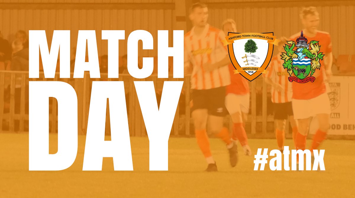 ashfordtownmx's tweet photo. IT'S MATCHDAY ⚽
🆚 @TheCurfews
🕢 KO 7:45pm
📍 RPS, TW19 7BH
🎫 MATCHDAY: Adult £10 / Conc £7.50 / U16 Free
📙 eProgramme, tickets, and info: https://t.co/U6SmByDr9m
📱 #ASHCHE
#atmx #ItsNotOrange #IsthmianLeague #nonleague https://t.co/i5Ncvtu8qO