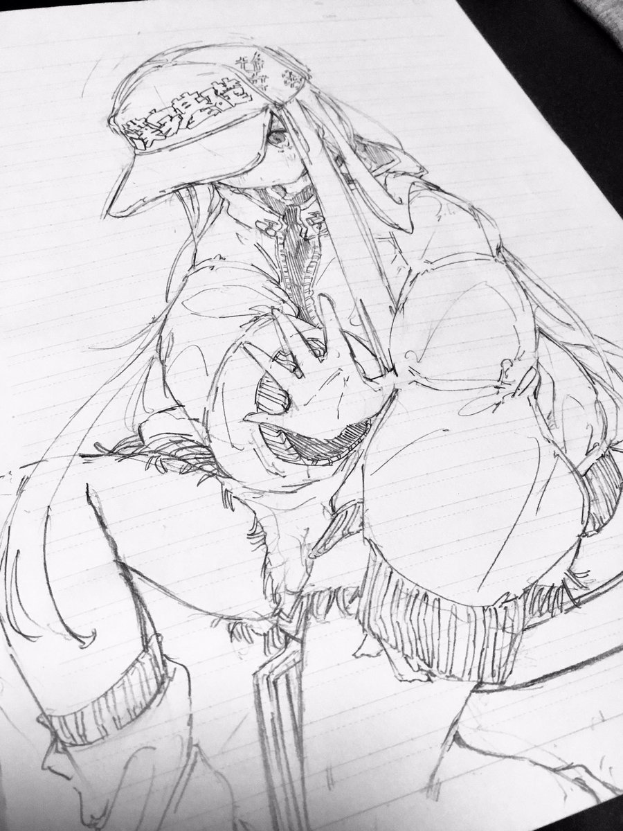 学校で描いた絵 