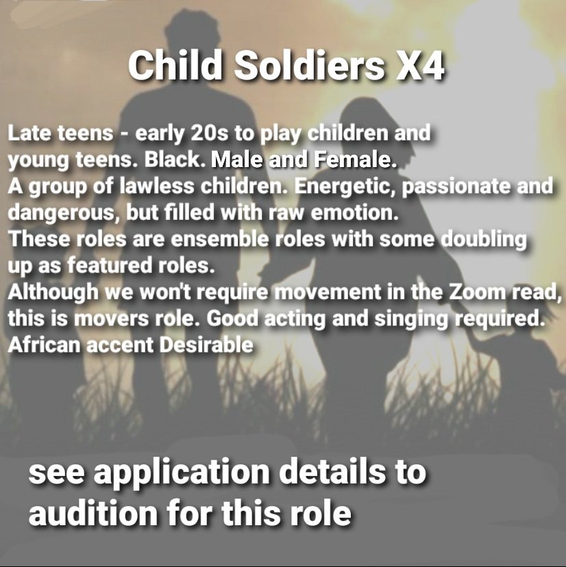 thedreammusical's tweet photo. Casting Call- The Dream Musical https://t.co/r7PM4biniQ