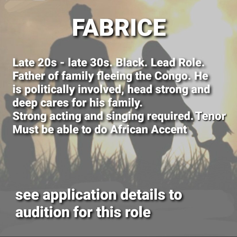 thedreammusical's tweet photo. Casting Call- The Dream Musical https://t.co/pIY8evvuBG