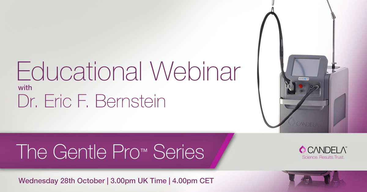 CandelaMedical1's tweet photo. Do you have an hour free tomorrow at 3.00pm UK time?
Then join our live #webinar with Dr Eric Bernstein:
• The Gentle Pro Series: How flexibility can lead to additional revenue and boost your ROI.
Register your place at;
https://t.co/IPzRNE2raF
#gentlepro #laserhairremoval https://t.co/eG4vJgCp5T