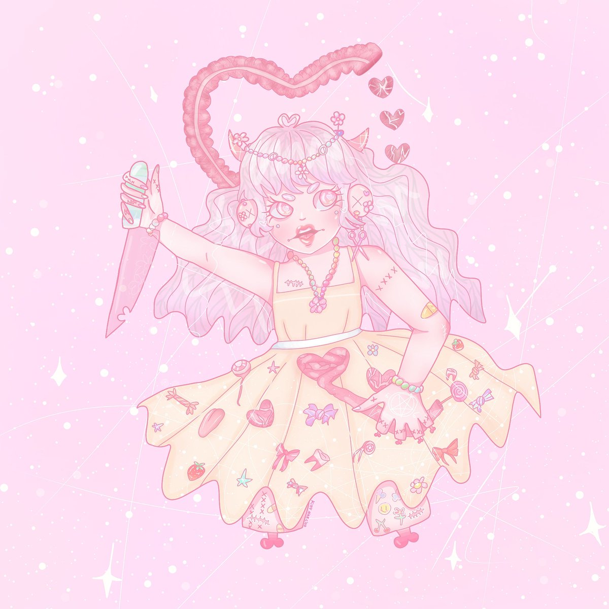 Kitty66613's tweet photo. and here my part of a pastel gore halloween collab, i don't usually draw organs i tried to do my best but it still went wrong.
.
.
.
 .
.

.
#pastelgore #cute #pastel #gore #creepycute #horror #halloweencute https://t.co/uaXOT1EFrY