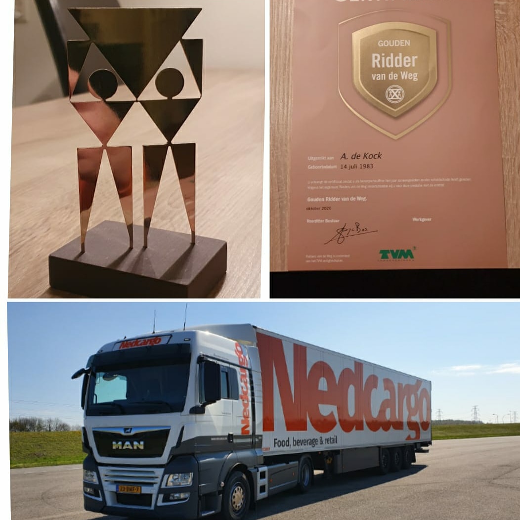 Gouden ridder #nedcargo #enjoynedcargo #tvm