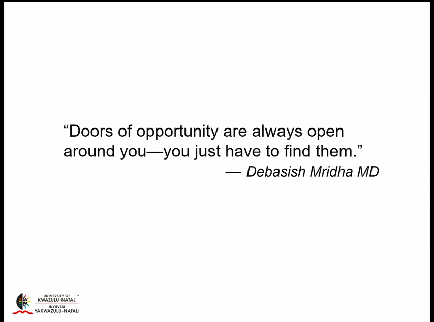 Elody_scientist's tweet image. Great quote from @UKZN  Prof Hift keynote lecture at #Day2 of #ECSC2020