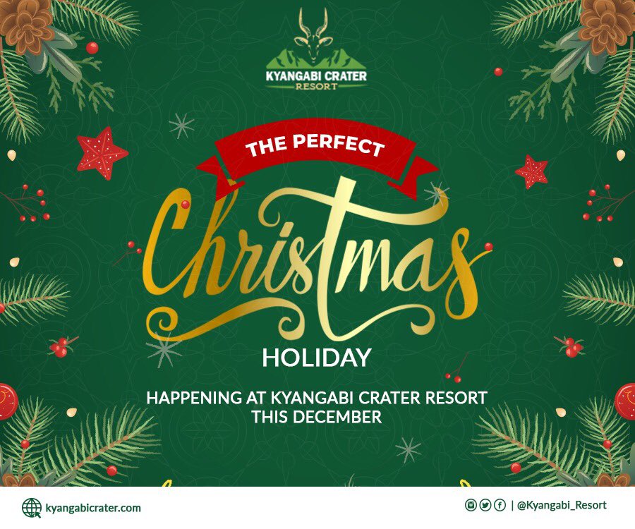 Kyangabi_Resort's tweet photo. 🎶🎼Jingle bells, jingle bells 🎵🔔 
It’s almost that time of the year. 

COMING SOON 🎅🏾
#ChristmasAtKyangabi https://t.co/EtA1t5w3n8