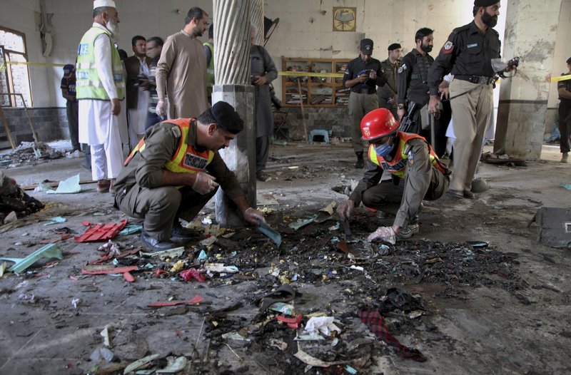 #UPDATE At least seven people were killed and 112 others including children were injured when a blast went off inside a seminary in Peshwar, capital city of #Pakistan's northwestern Khyber Pakhtunkhwa province, on Tuesday, local media reported. https://t.co/SB4UmjXRiA https://t.co/Fnv0okUlhd