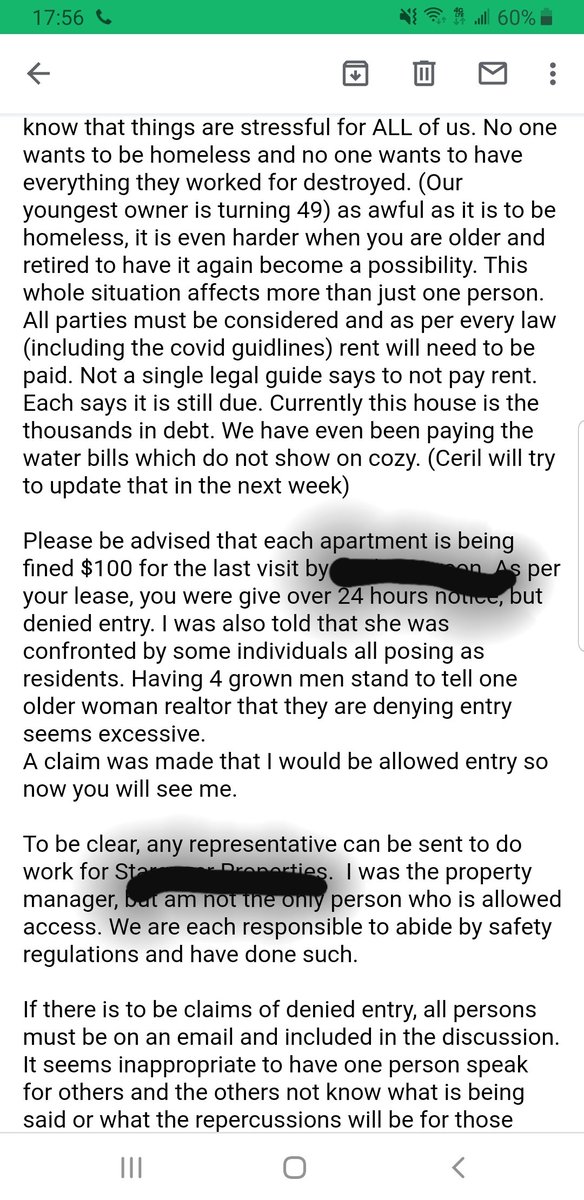 I was on the phone all day trying plan and get advice for what to do.. I was not able to get the advice I need and itll be difficult to get volunteers to come here to help otherwise. She is to win this battle.. and come in with the realtor.