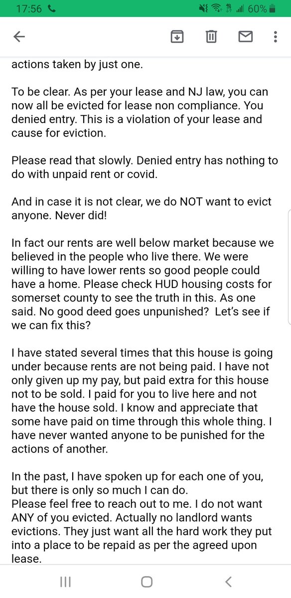 I was on the phone all day trying plan and get advice for what to do.. I was not able to get the advice I need and itll be difficult to get volunteers to come here to help otherwise. She is to win this battle.. and come in with the realtor.